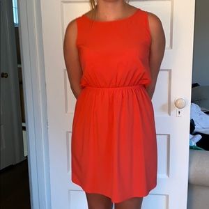 Coral dress